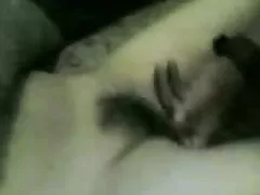 Joven stand lleno de semen con la rubia hat singando